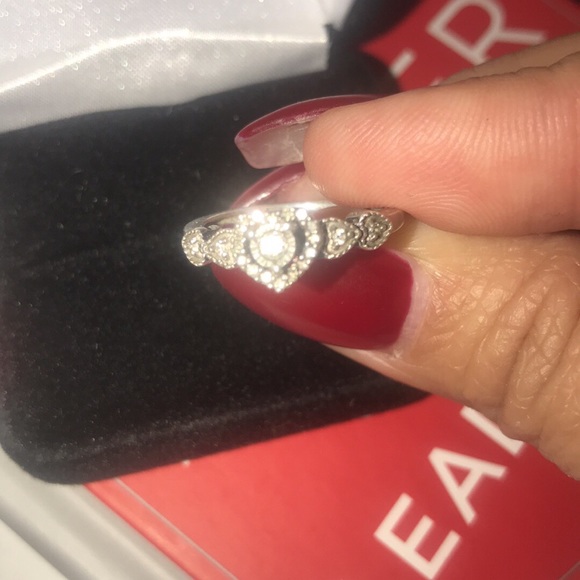 Kay Jewelers Diamond Promise Ring 1/5 CT - Picture 5 of 5